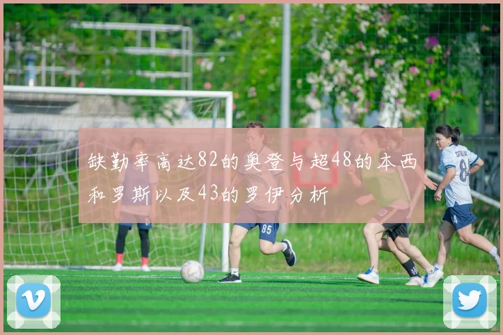 缺勤率高达82的奥登与超48的本西和罗斯以及43的罗伊分析
